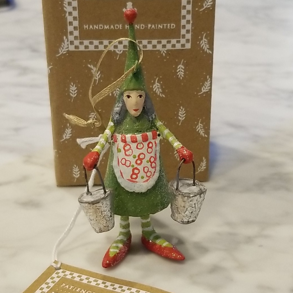 Patience Brewster Mackenzie-Childs Maid Ornament